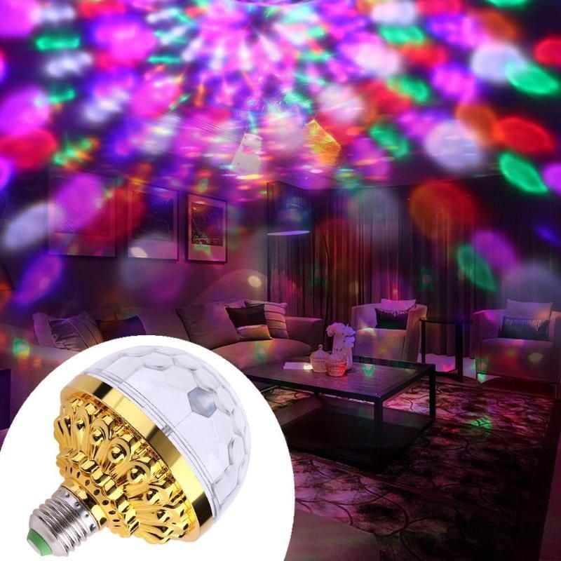 GlowBlast Rotating RGB Party Bulb for Dynamic Lighting