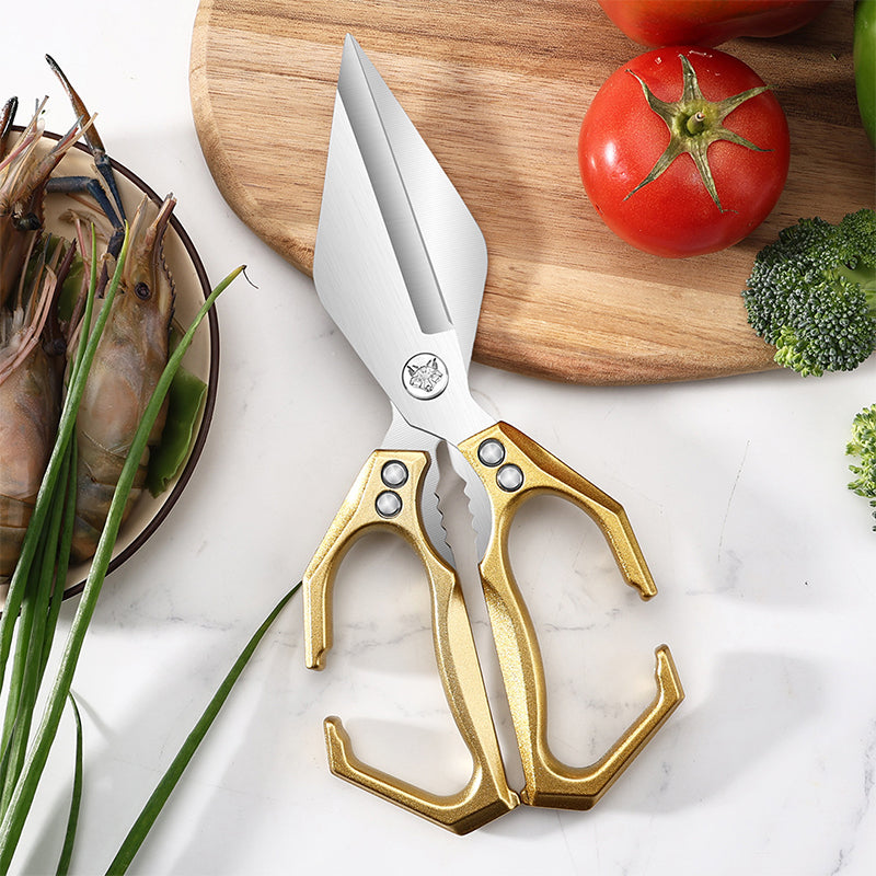 Multi-Purpose Kitchen Scissors Made of 3Cr13 Stainless Steel
