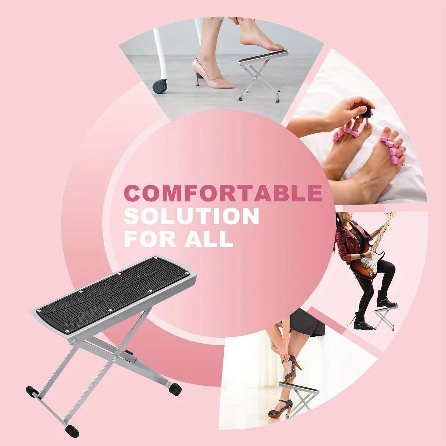 Adjustable Footrest for Pedicure