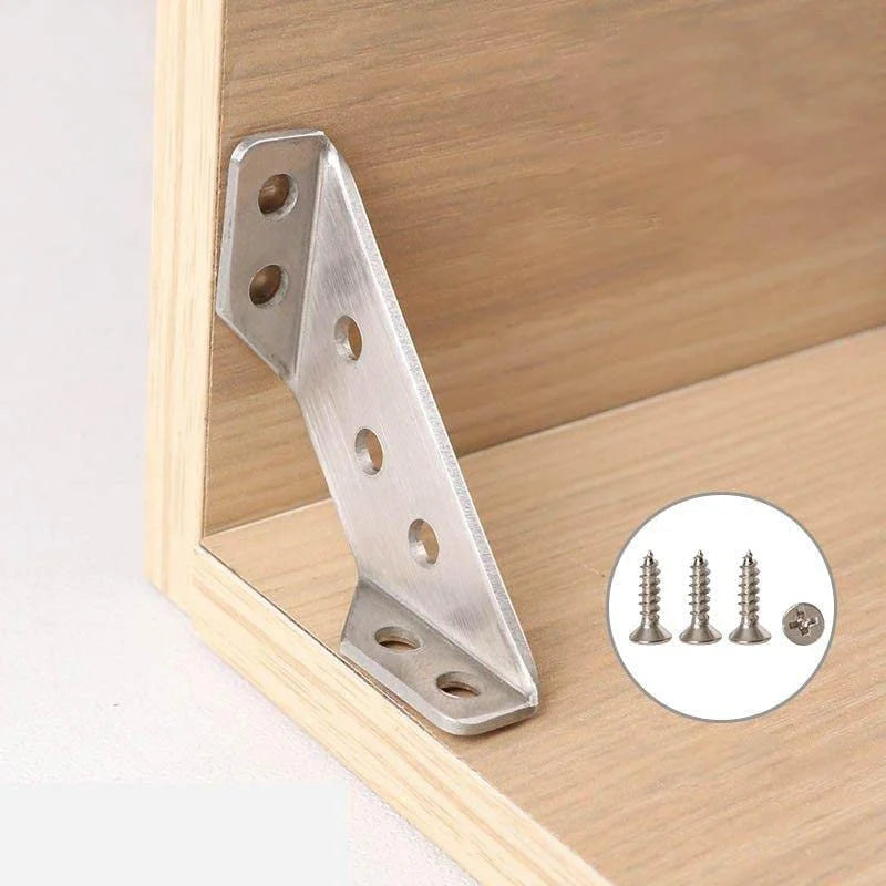 IronCoreEdge — Stainless Steel Corner Brackets