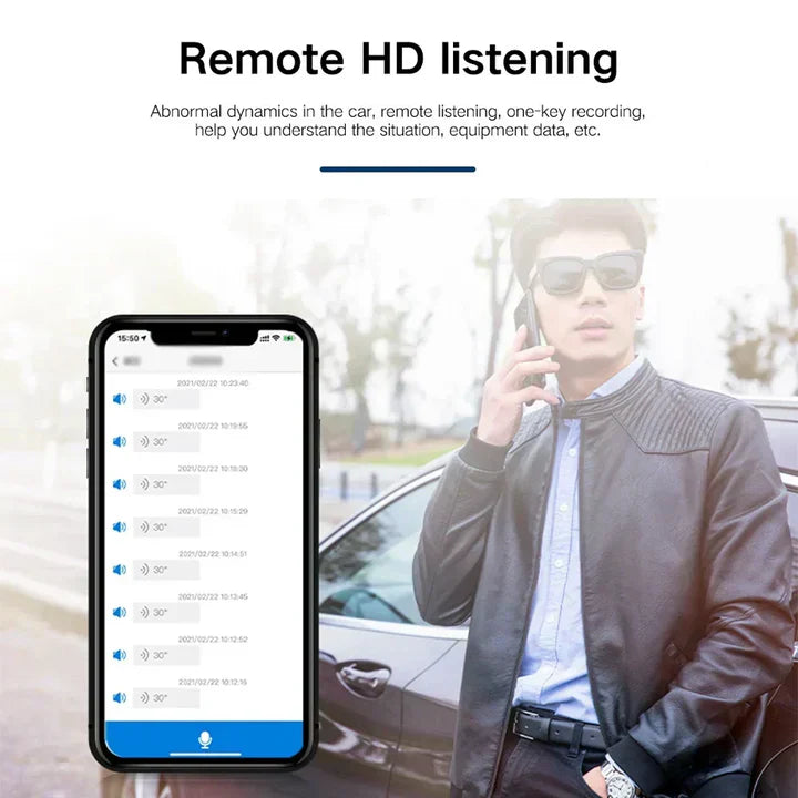 Mini Magnetic GPS Tracker with App Location Viewing