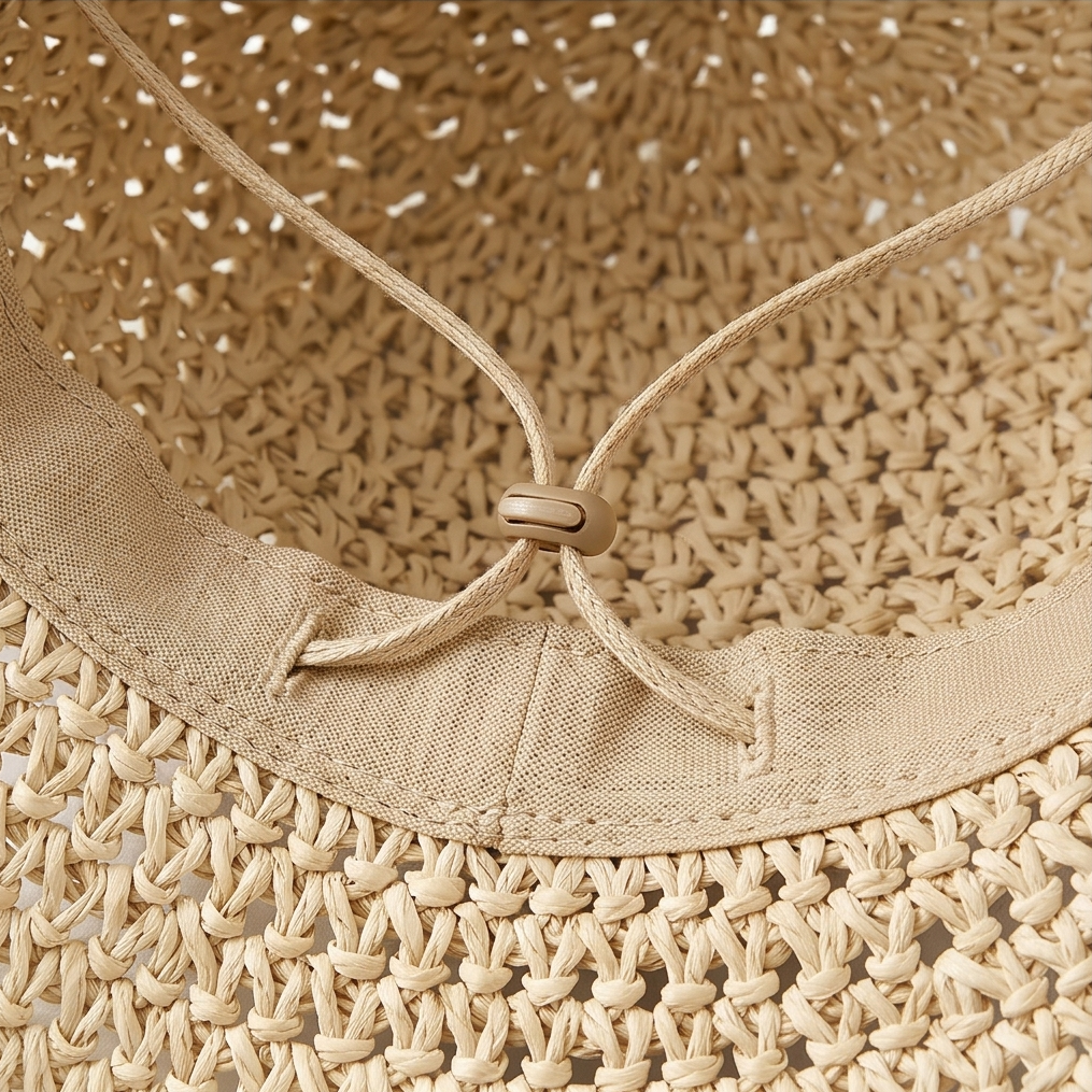 Bellabrim™ – Woven Straw Hat with Bow Detail