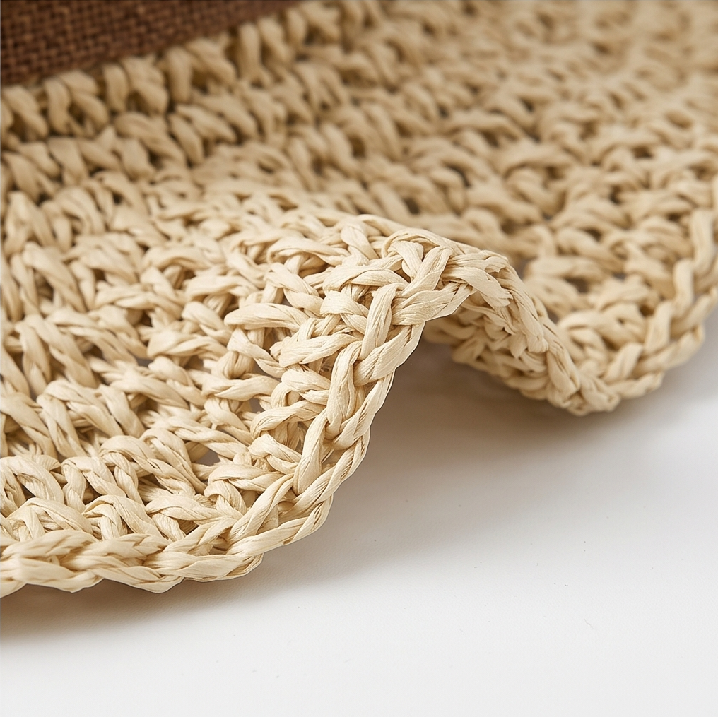 Bellabrim™ – Woven Straw Hat with Bow Detail