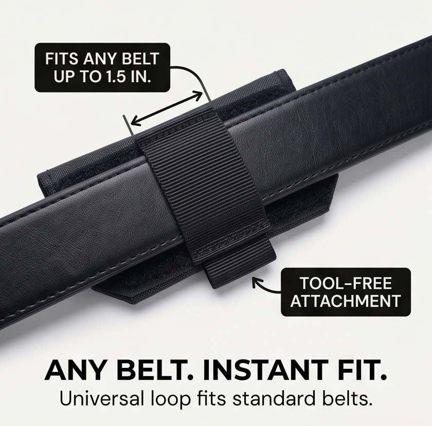 Beltora™ – Slim Belt Wallet for Hidden Carry