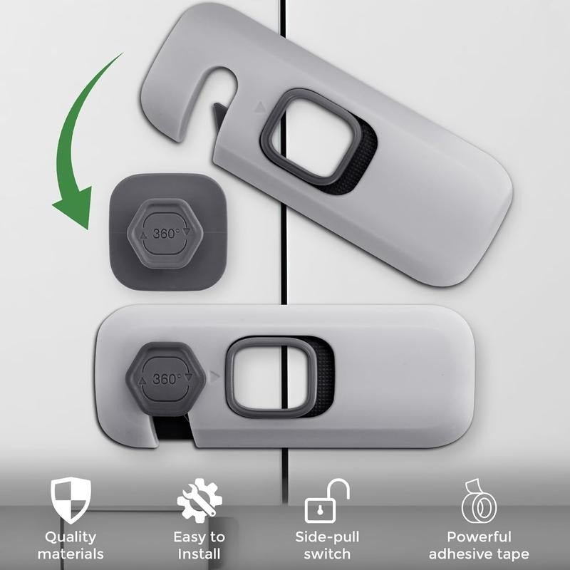 Childproof Cabinet Locks - Multi-Pack