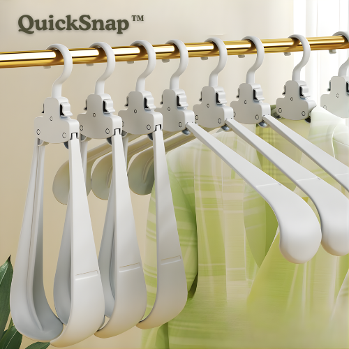 ClaspGuard — Foldable Clothes Hanger with Collar Support