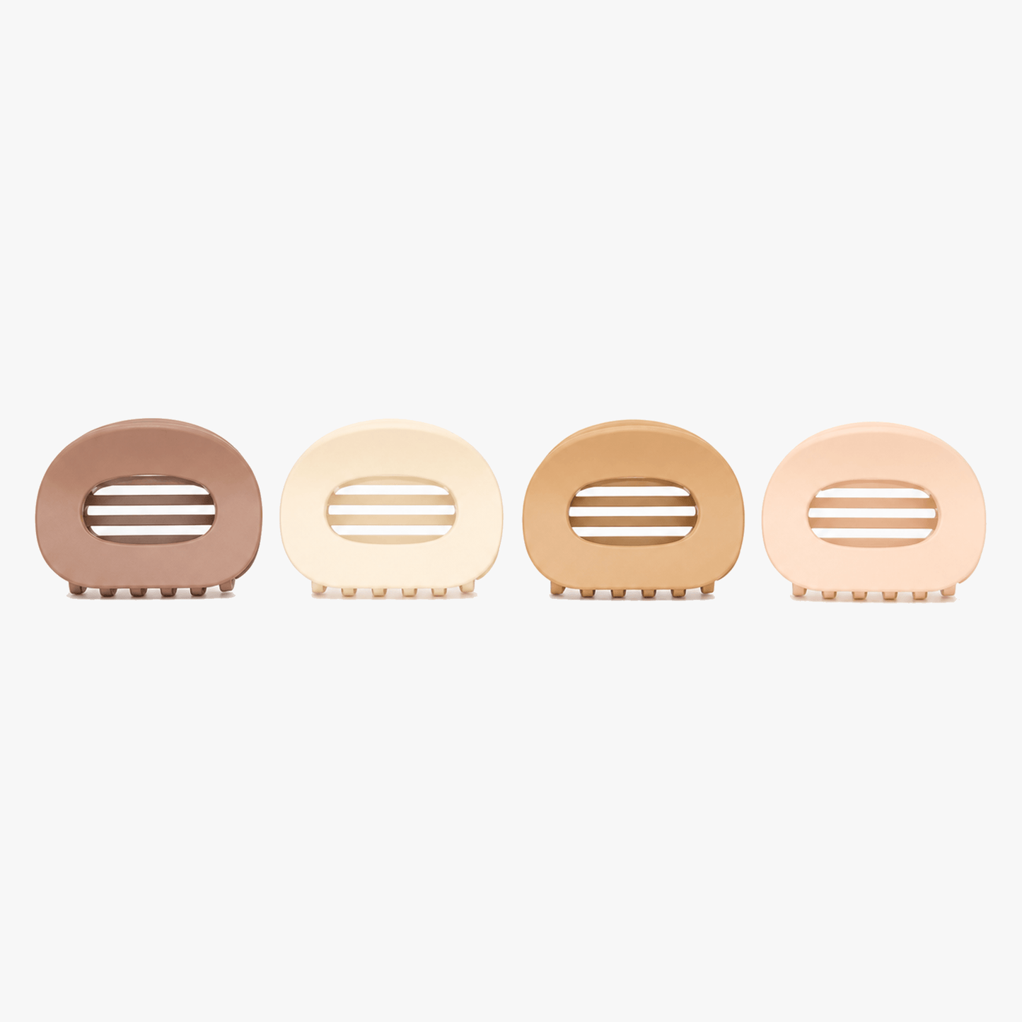 Women's Flat Hair Clips Set of 4 for Comfort & Styling