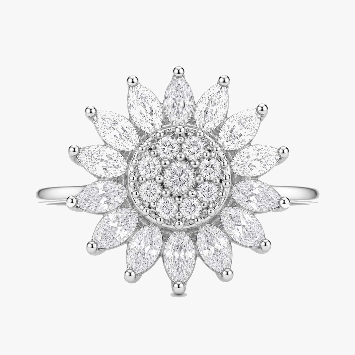 Rotating Adjustable Anti-Anxiety Fidget Ring for Focus & Calm
