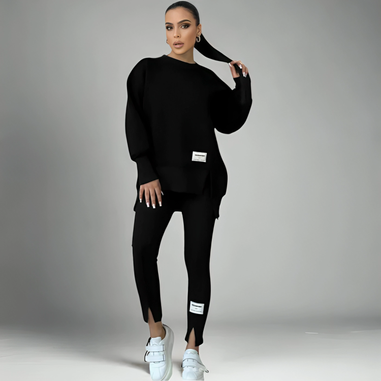 Zaira - Women’s Relaxed Fit Two-Piece Lounge Set