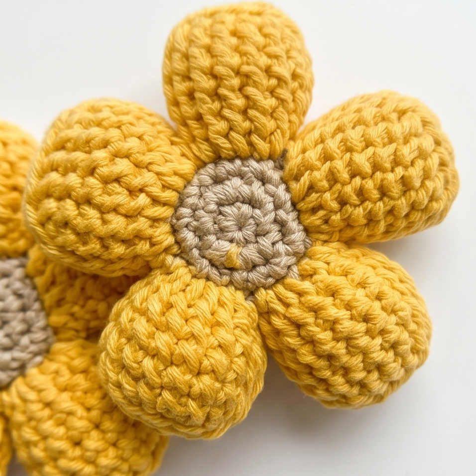 Bloomara™ – Handmade Crochet Flower Tote Bag