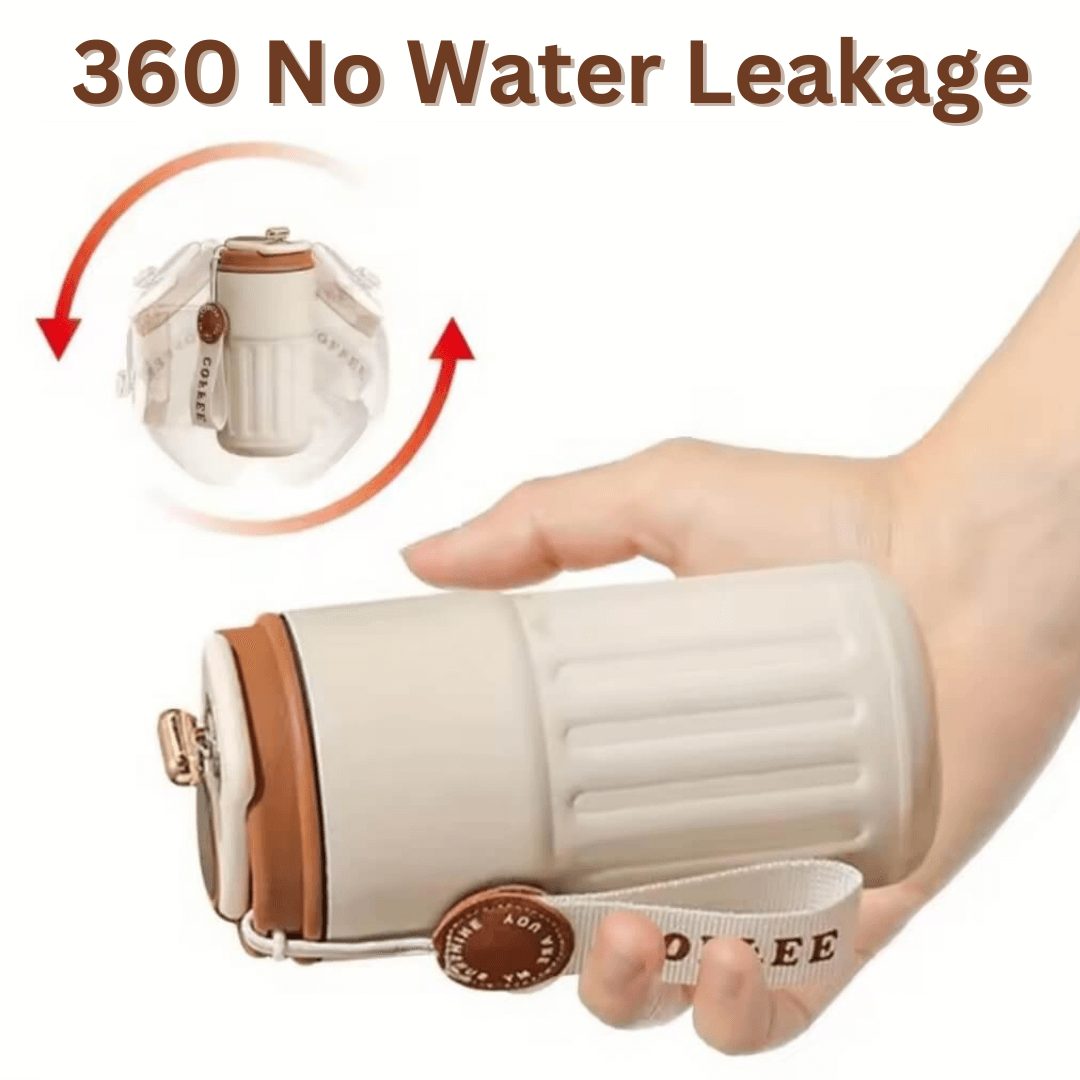 BrewKeeper™ – Insulated Coffee Mug with Real-Time LED Temperature Display