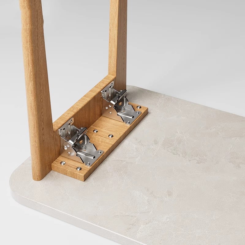 FoldClip - Foldable Corner Brackets with Locking Mechanism
