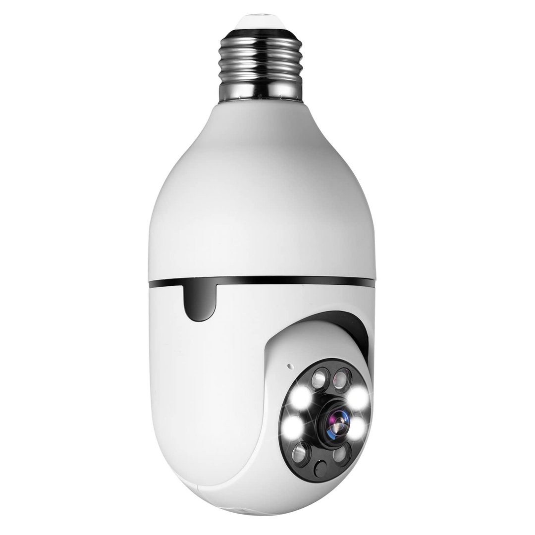 CCTV Security Camera | 360° Surround View | Full HD Night Vision | BulbCam360