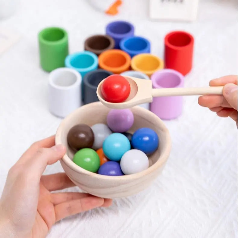 Montessori Color Sorting Toy – Safe & Educational for Toddlers
