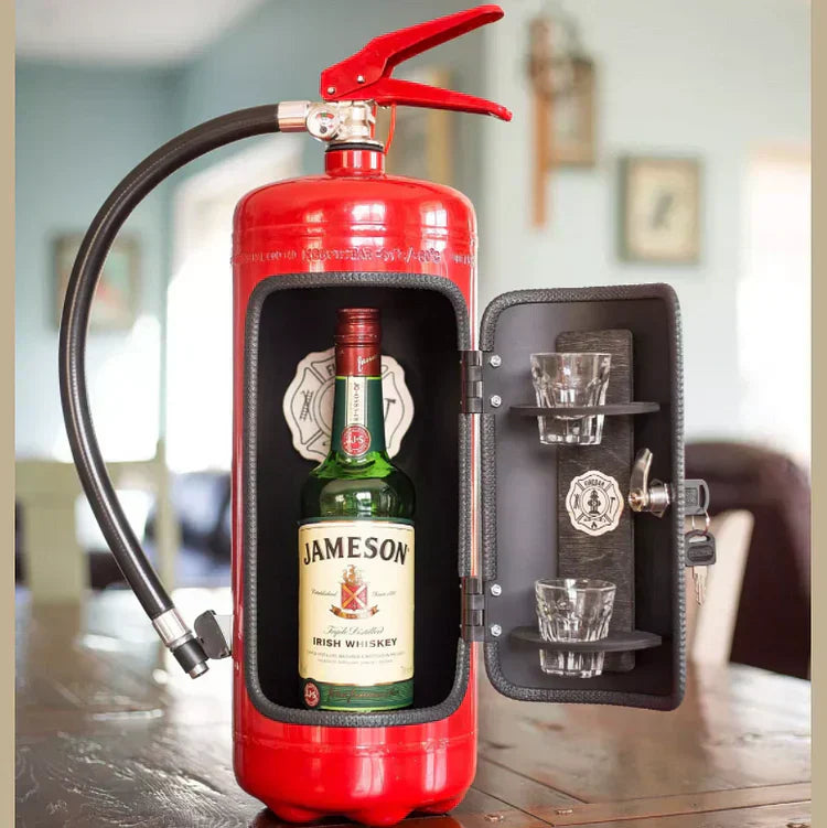 Fire Extinguisher | Concealed Bar Fire Extinguisher | Secret Drink Compartment | FireBar