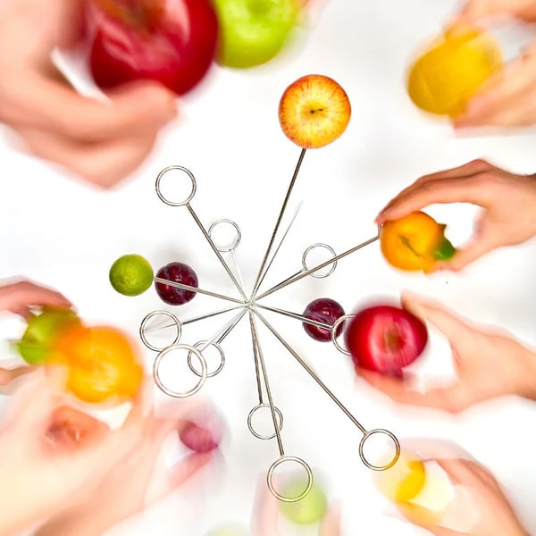 Fresh Fruit Display Stand for Crisp and Delicious Moments