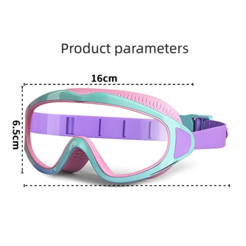Kids' HD Swim Goggles – UV Protection and Anti-Fog Feature