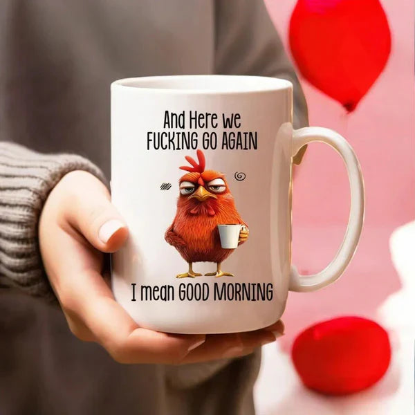 ?F-Caw-F Funny Chicken Mug