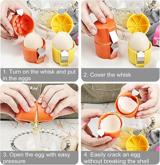 CrackEase -  Quick Egg Shell Cracker Tool
