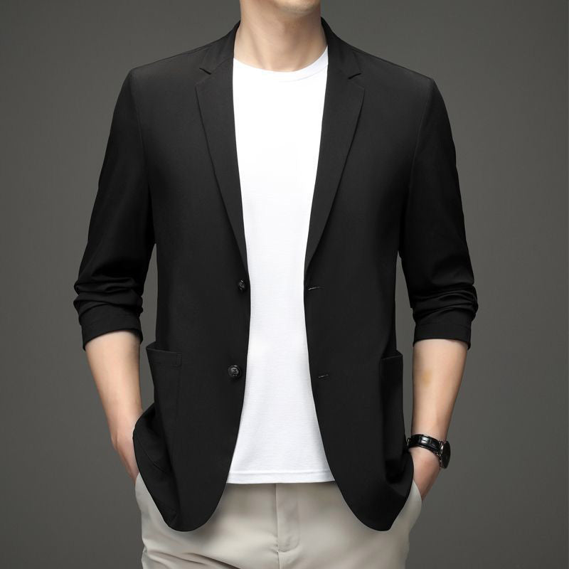 Men's Silk Blazer Jacket