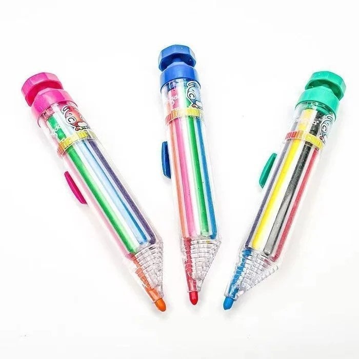 Buy One Get One Free | Colorful Kids Pen – 8 Colors in One Smart Tool
