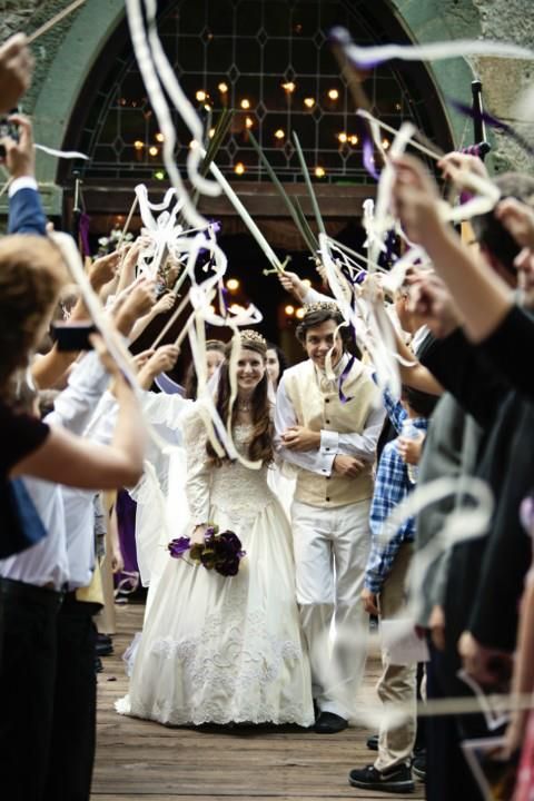 Popular Ribbon Fairy Wand / Magic Wand, Ribbon Streamer Decoration for Lawn, Wedding, Party