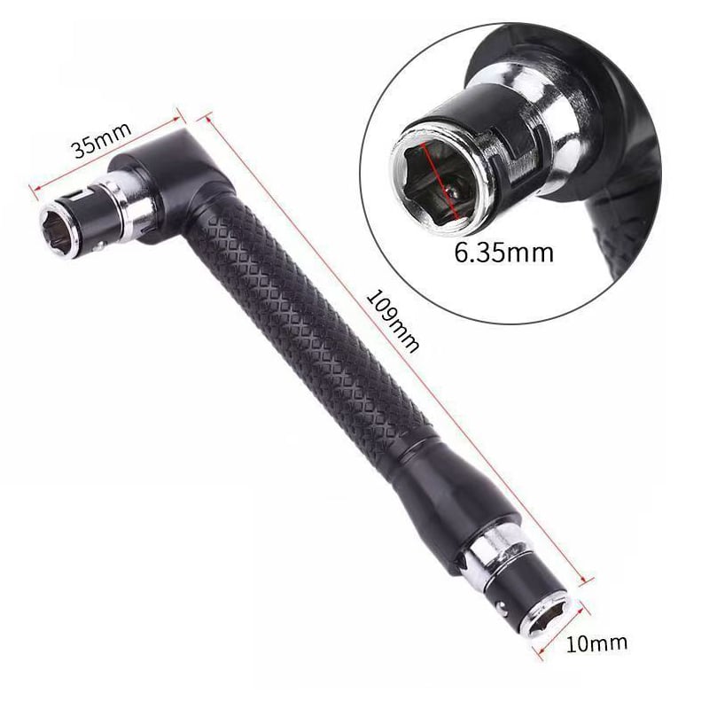 Drill Angle Attachment with Accessory Kit
