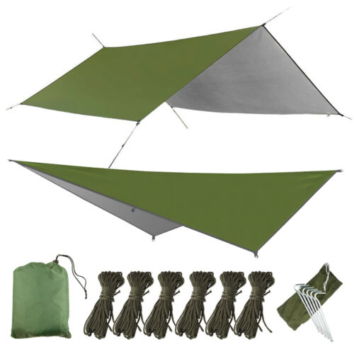 Hammock for Camping with Mosquito Net and Rainfly Choices