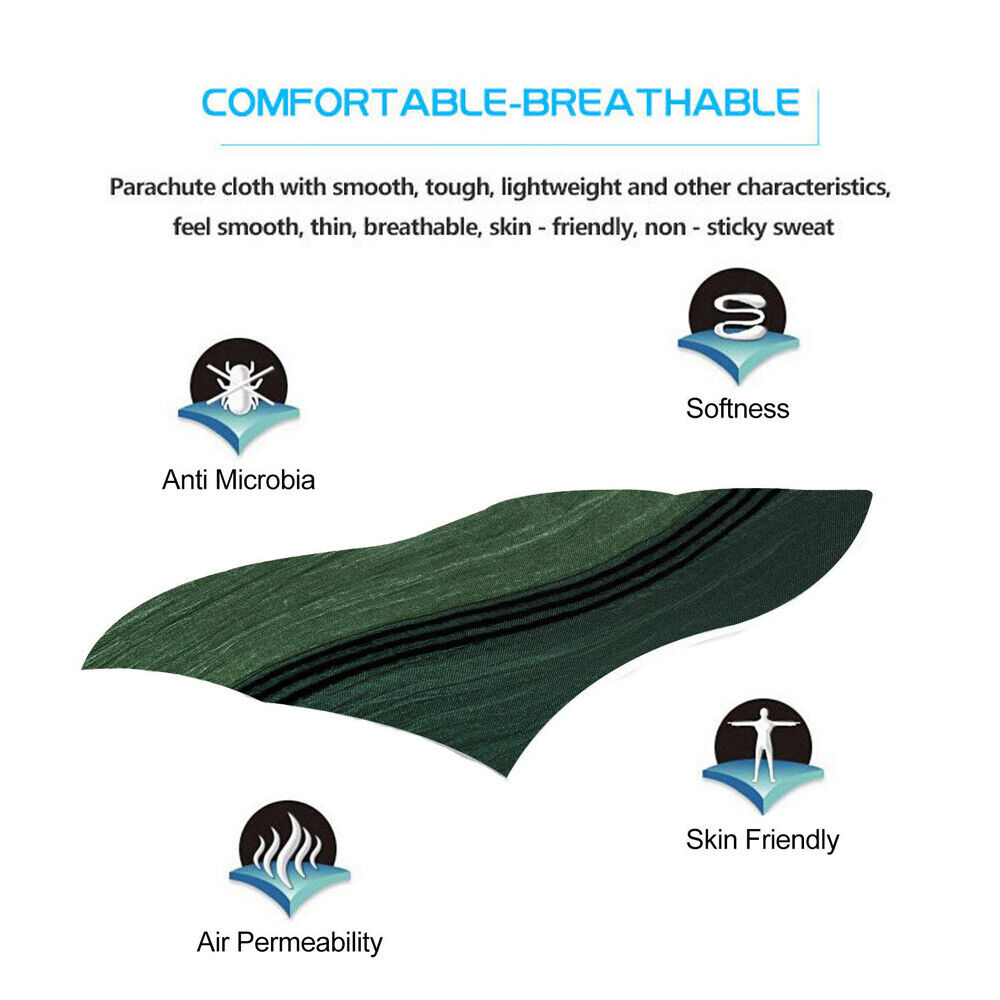 Hammock for Camping with Mosquito Net and Rainfly Choices