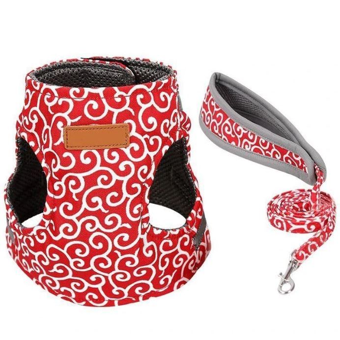 Cat Vest Harness and Leash Set