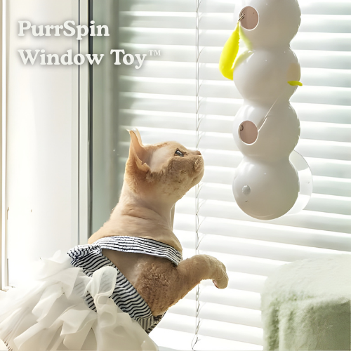 Interactive Cat Toy with Suction Cup – Automatic Moving Teaser for Indoor Cats