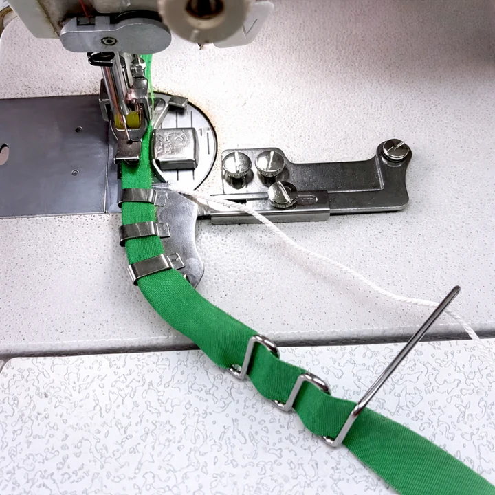 Double Fold Bias Tape Binder | Automatic Double Fold Direction | Stainless Steel | SeamGuide