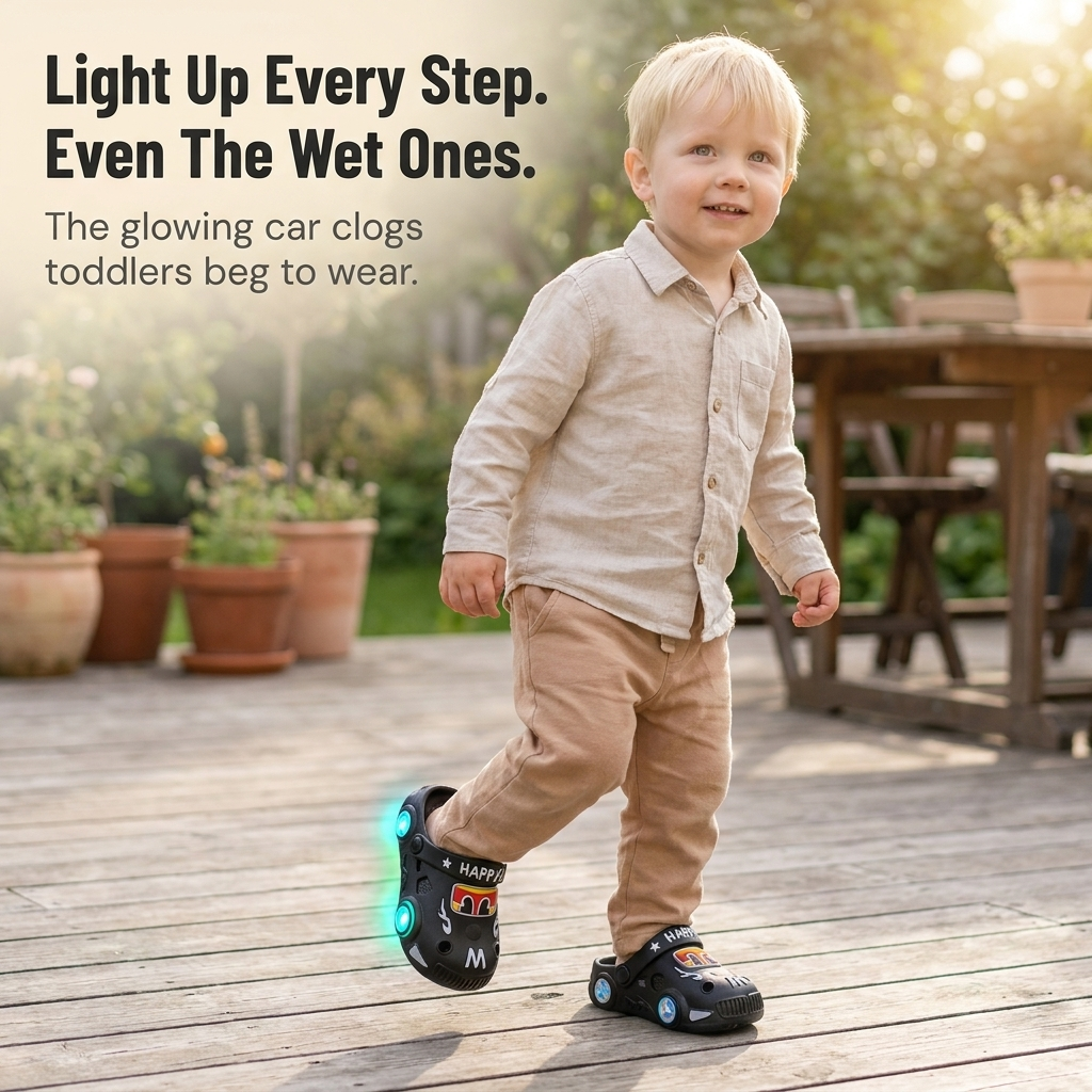 LumoSprints™ — Light Up Every Step & Grip Wet Floors Toddlers Usually Slip On