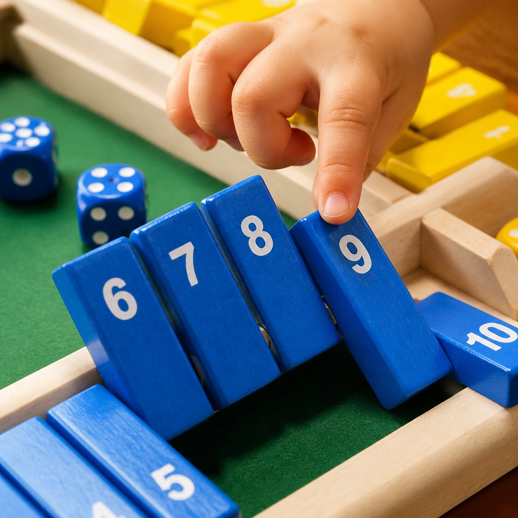 MindPlay™ — Trade Screen Time For Real Family Laughs With Wooden Dice