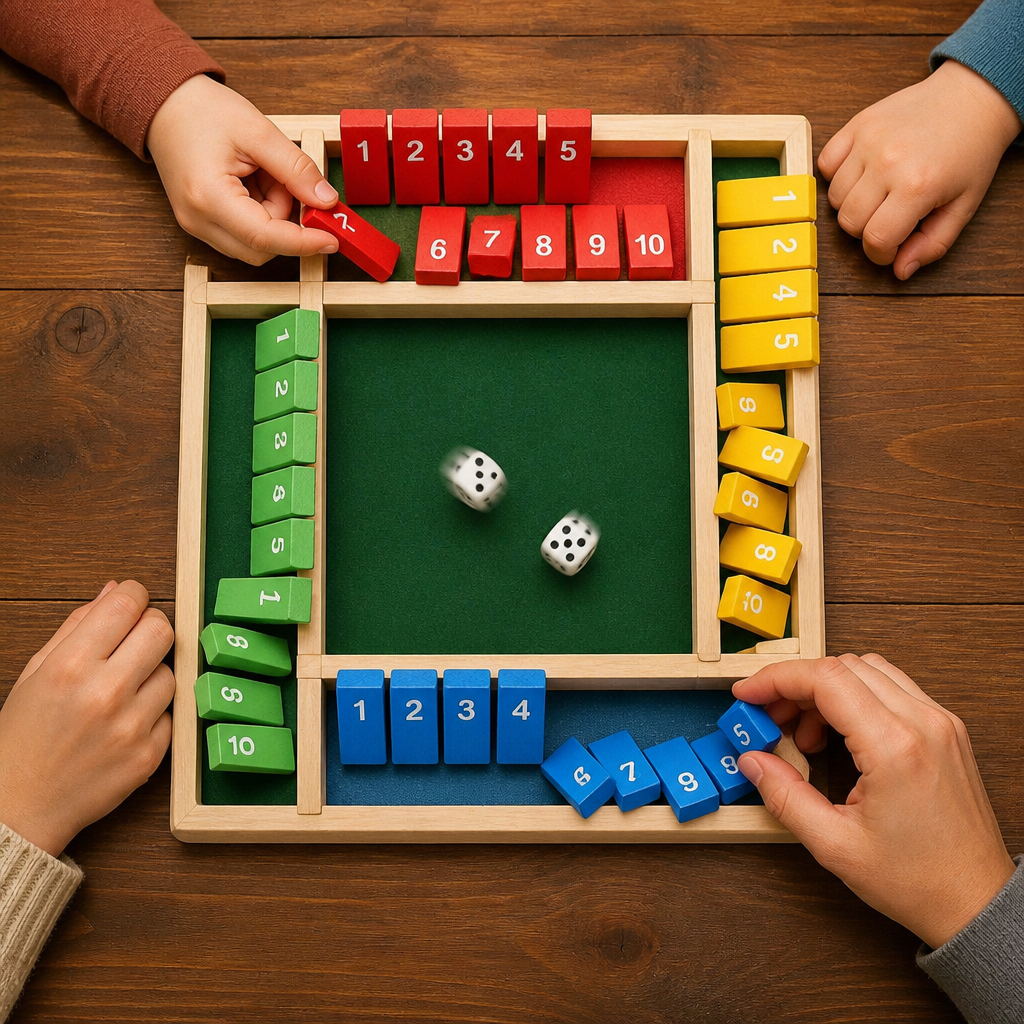 MindPlay™ — Trade Screen Time For Real Family Laughs With Wooden Dice