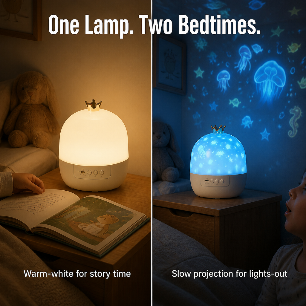 CelestiDream™ — Settle Restless Kids Under a Ceiling Full of Slow-Moving Stars