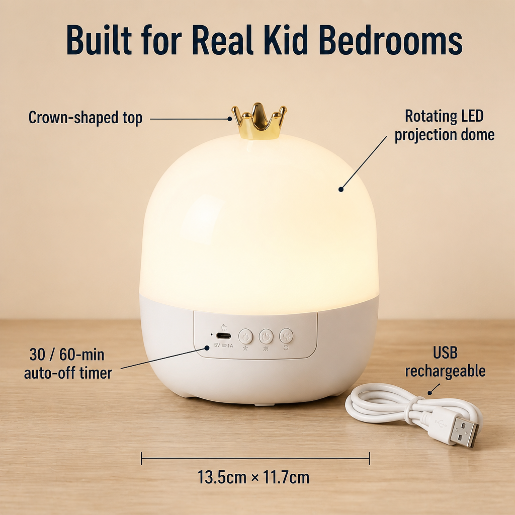 CelestiDream™ — Settle Restless Kids Under a Ceiling Full of Slow-Moving Stars
