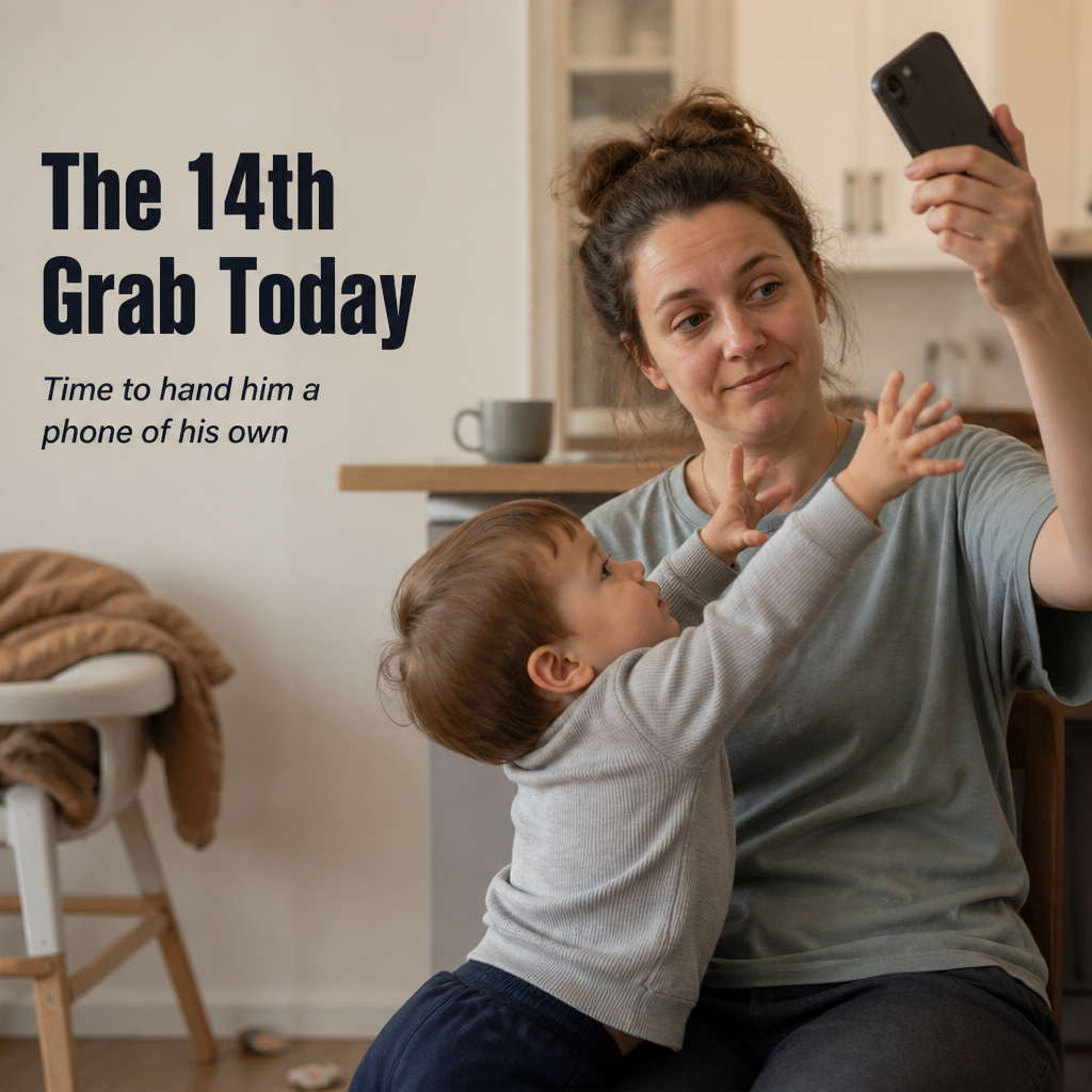 LuminaPlay™ — Hand Your Toddler a Phone He'll Claim as His Own