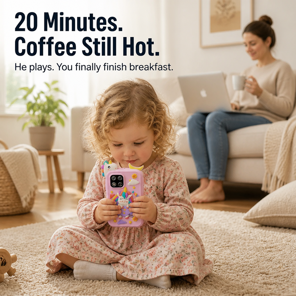LuminaPlay™ — Hand Your Toddler a Phone He'll Claim as His Own