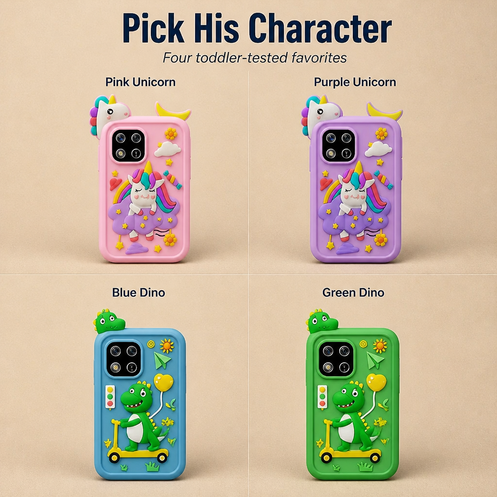 LuminaPlay™ — Hand Your Toddler a Phone He'll Claim as His Own
