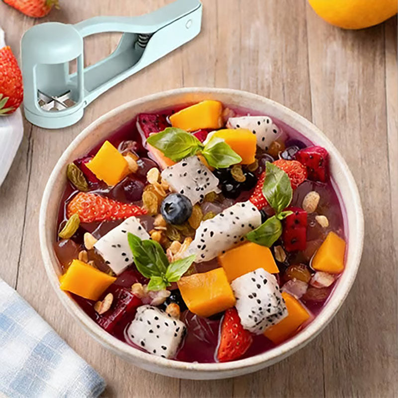Fruit Slicer – Quickly Cut Neat Quarters without Mess!
