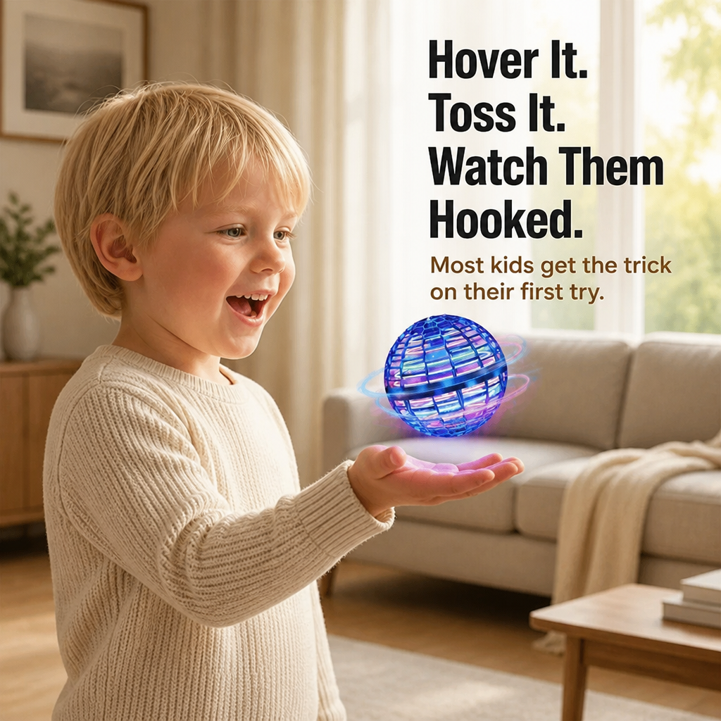 LumaSphere™ — Hover, Glide, and Catch the Ball That Hooks Kids in Minutes