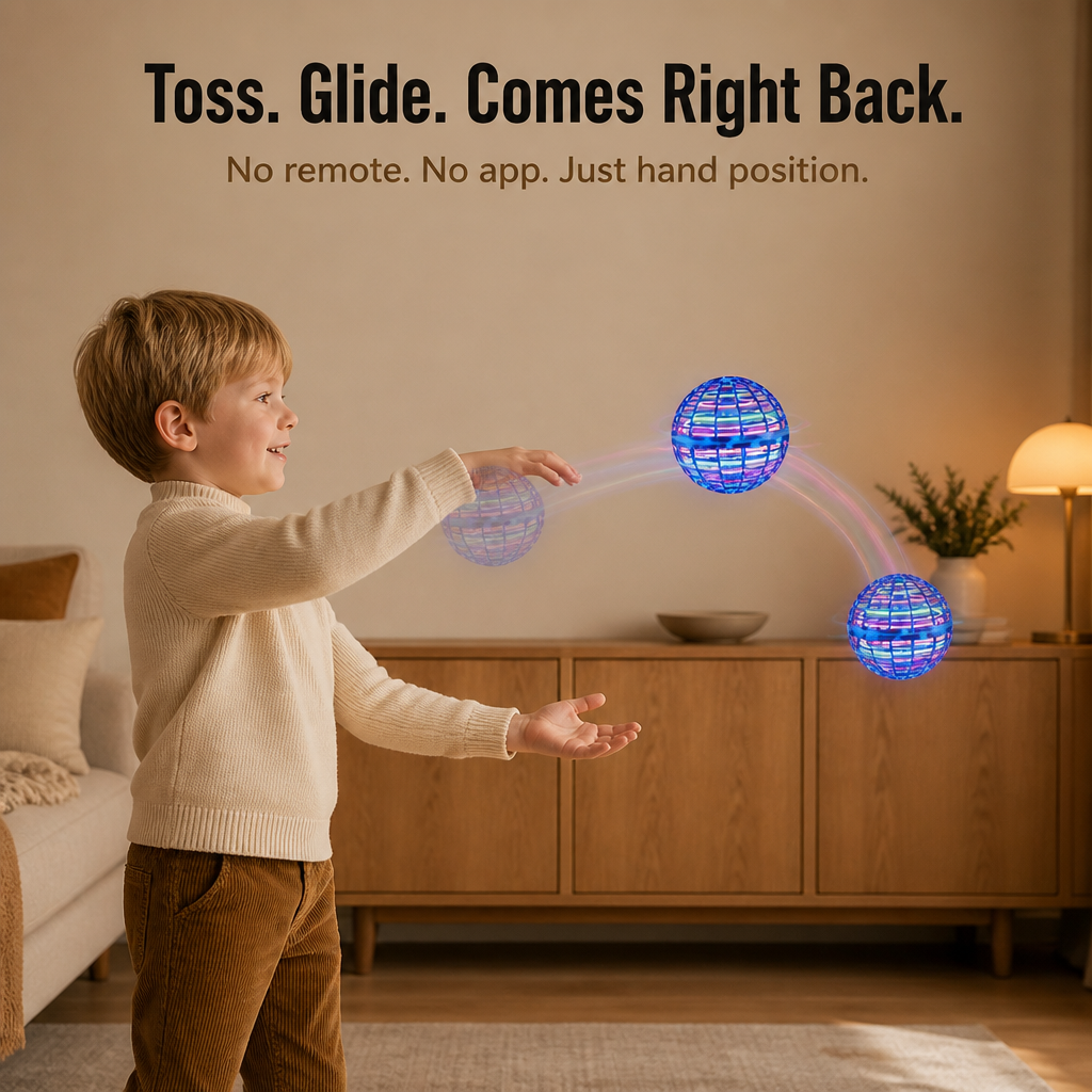 LumaSphere™ — Hover, Glide, and Catch the Ball That Hooks Kids in Minutes
