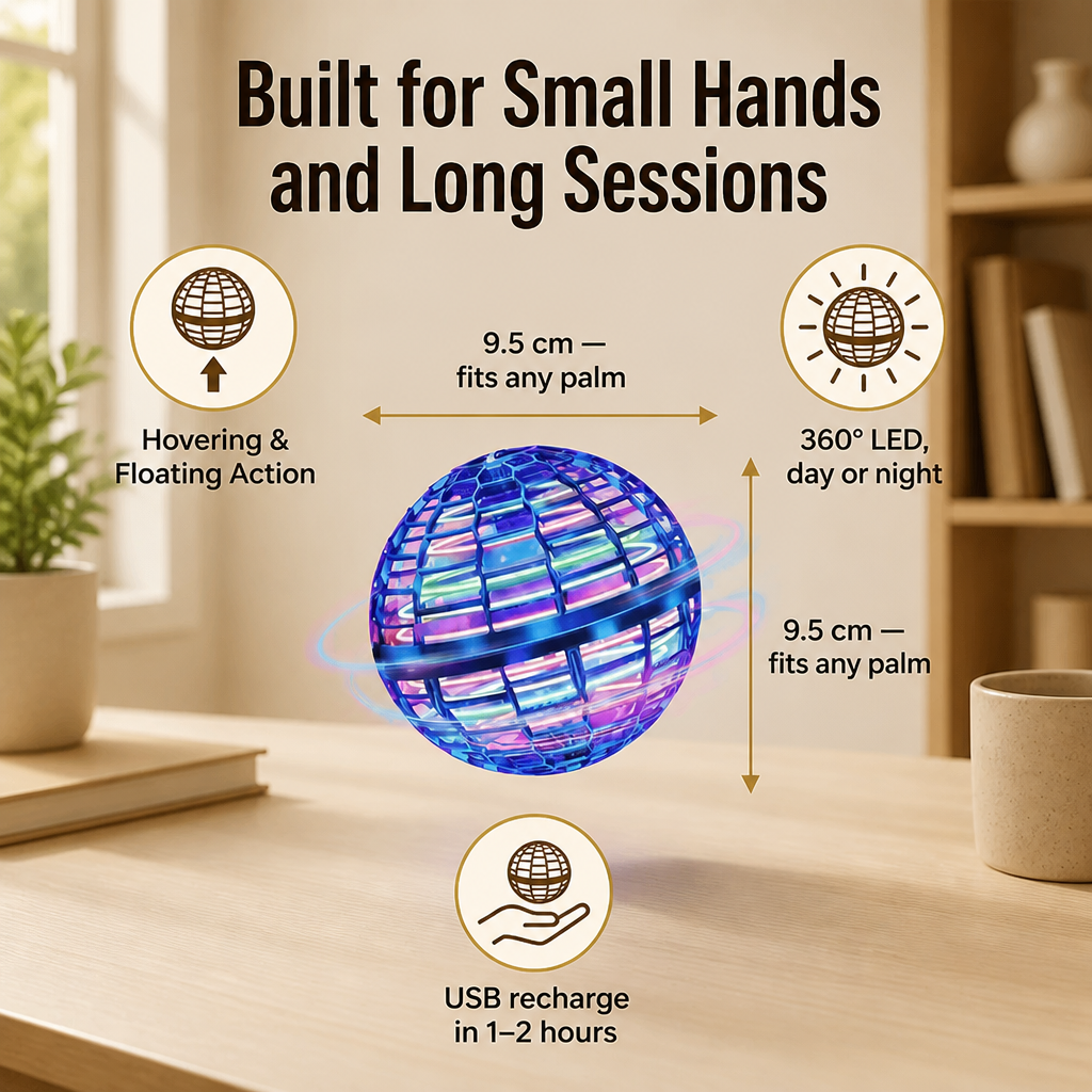 LumaSphere™ — Hover, Glide, and Catch the Ball That Hooks Kids in Minutes