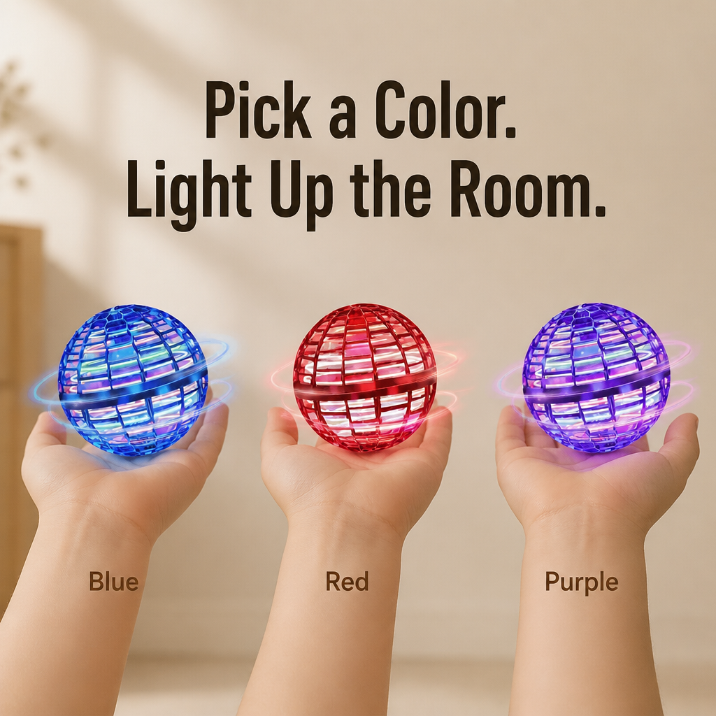 LumaSphere™ — Hover, Glide, and Catch the Ball That Hooks Kids in Minutes