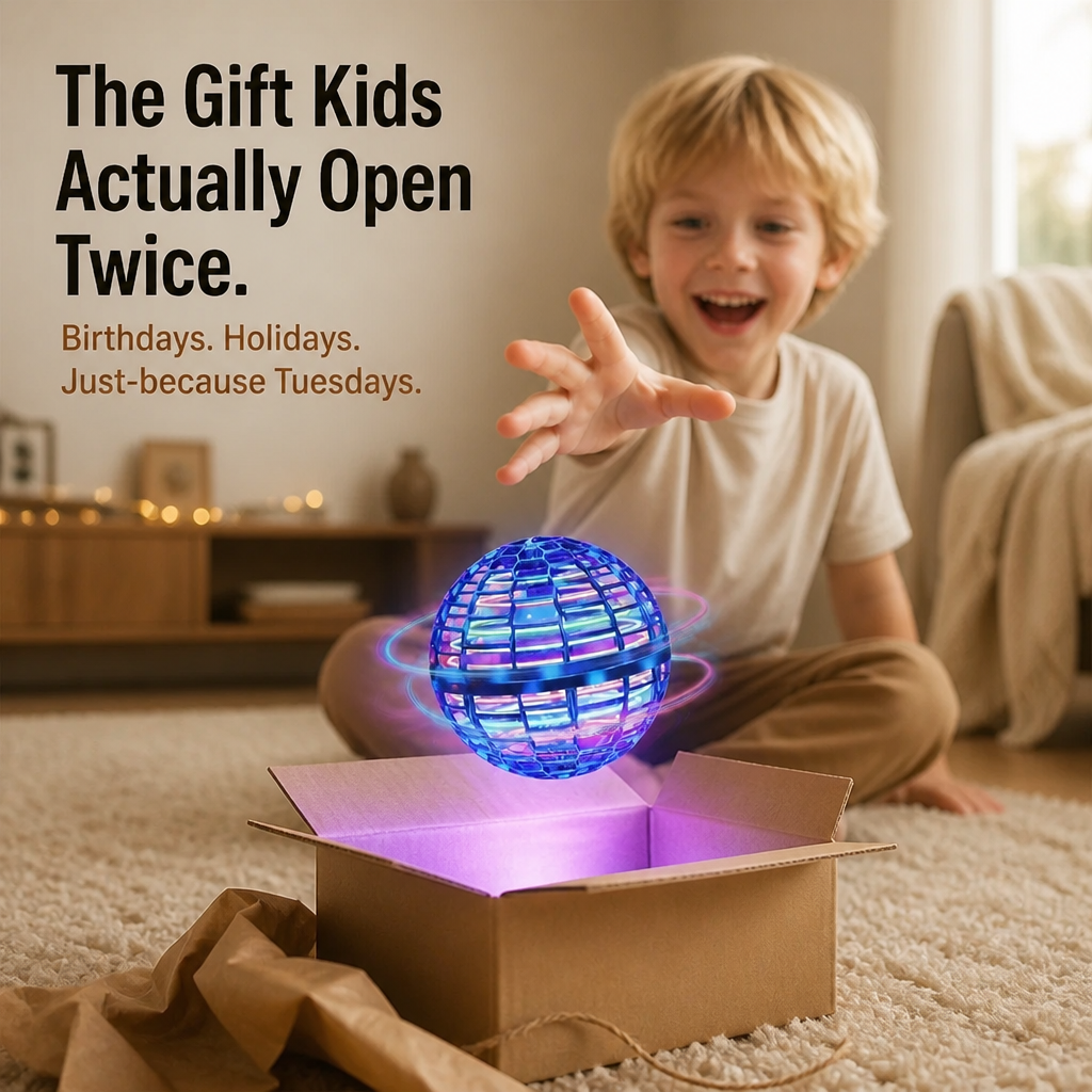 LumaSphere™ — Hover, Glide, and Catch the Ball That Hooks Kids in Minutes