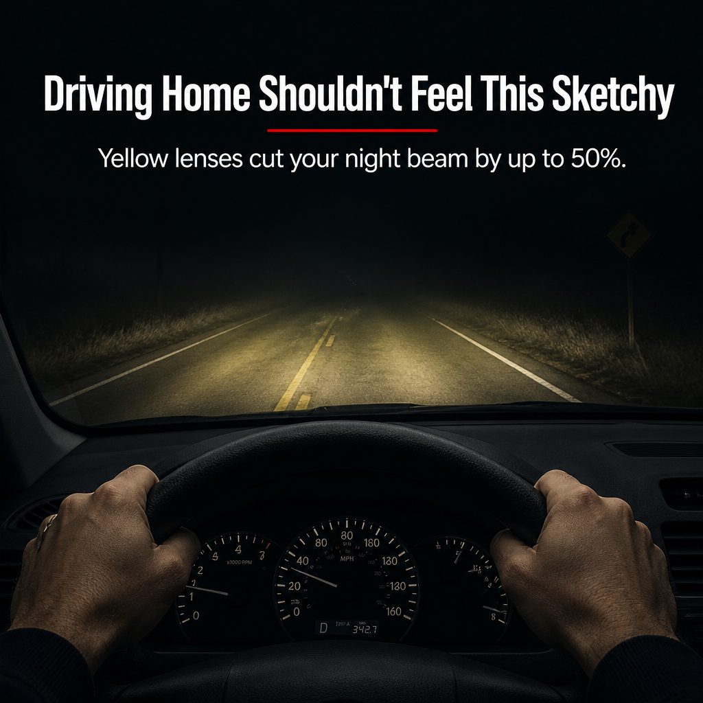 LumaShield™ — Spray Foggy Headlights Clear in Minutes Without Sanding or Shop Visits