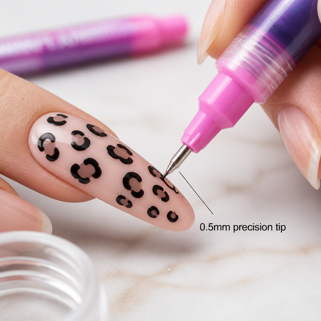 LumeFina™ Nail Art Markers — Draw Detailed Nail Designs With Your Daughter, Skip the Salon Trip