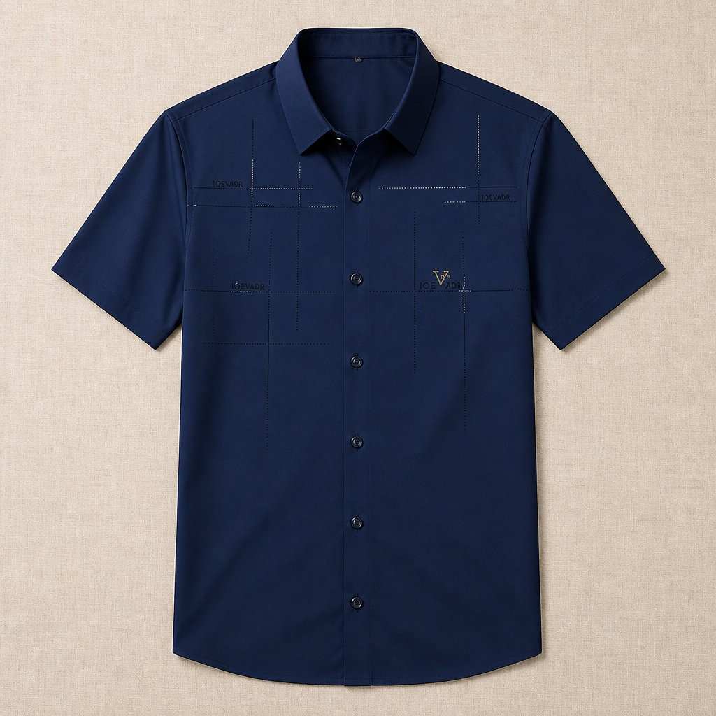 Maxon™ – Wrinkle-Free Stretch Short-Sleeve Button-Down Shirt