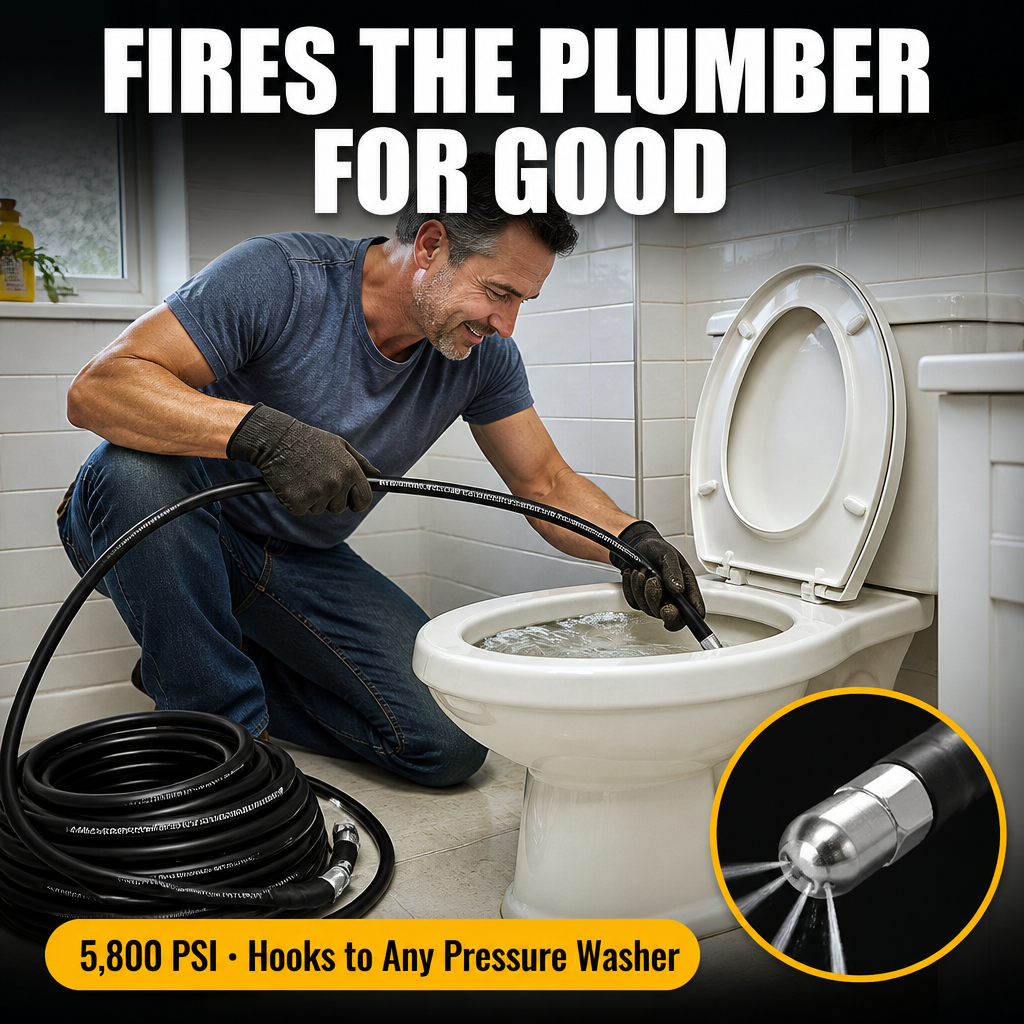 DrainBlast™ — Demolish Years of Gunk in Minutes Without Calling a Plumber